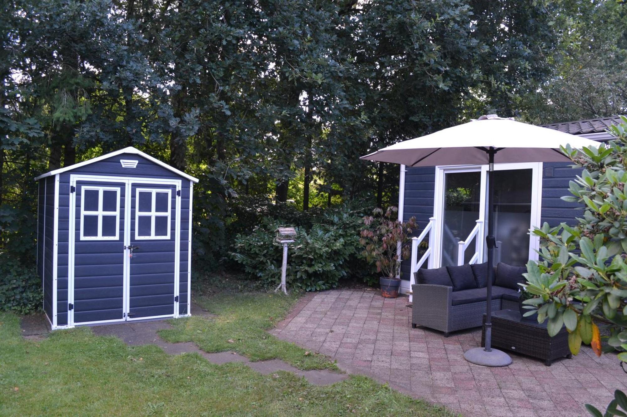 Modern Chalet In De Bossen Van De Veluwe Epe Exterior photo